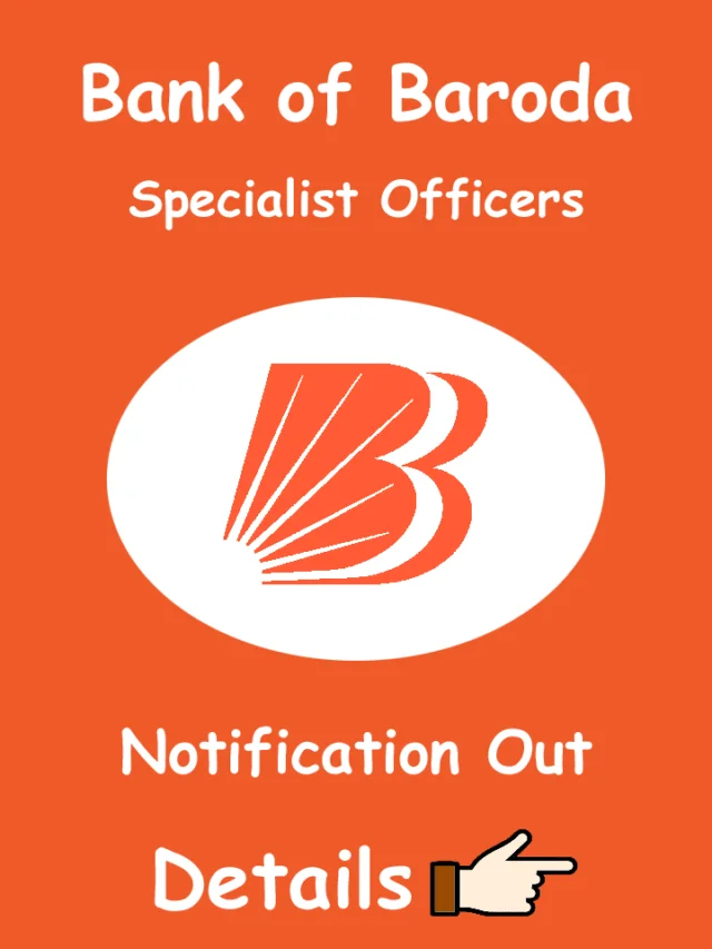 Bank of Baroda SO Recruitment 2023