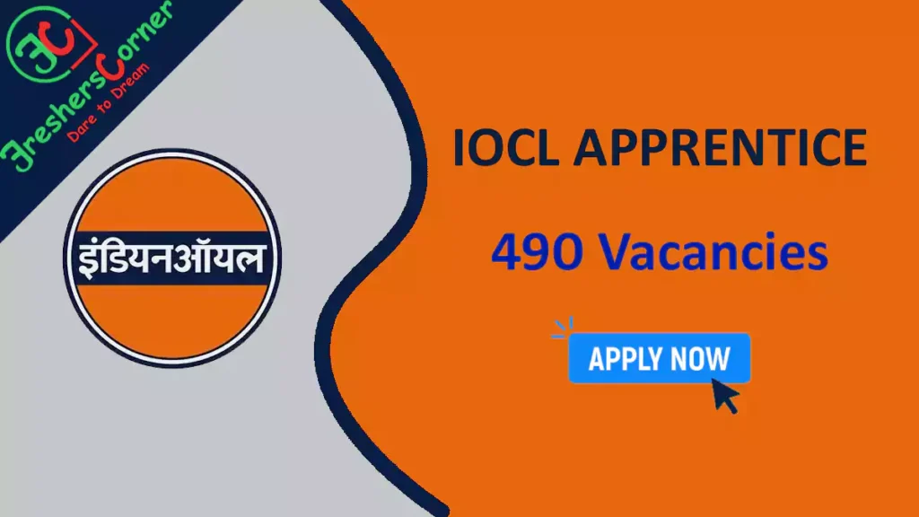 IOCL Apprentice 2023 - 490 Vacancies