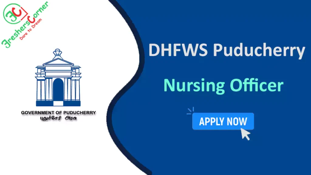 DHFWS Nursing Officer Recruitment 2023