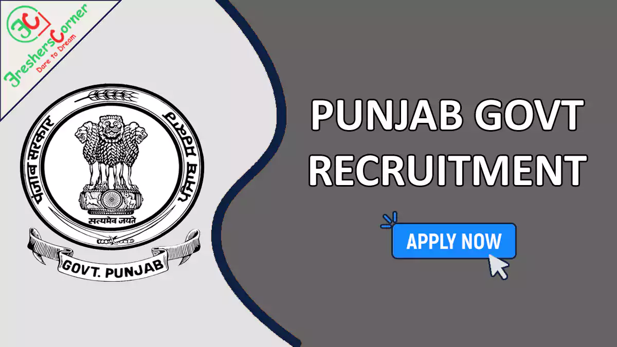 Govt Jobs in Punjab 2024 Latest Vacancies www.punjab.gov.in