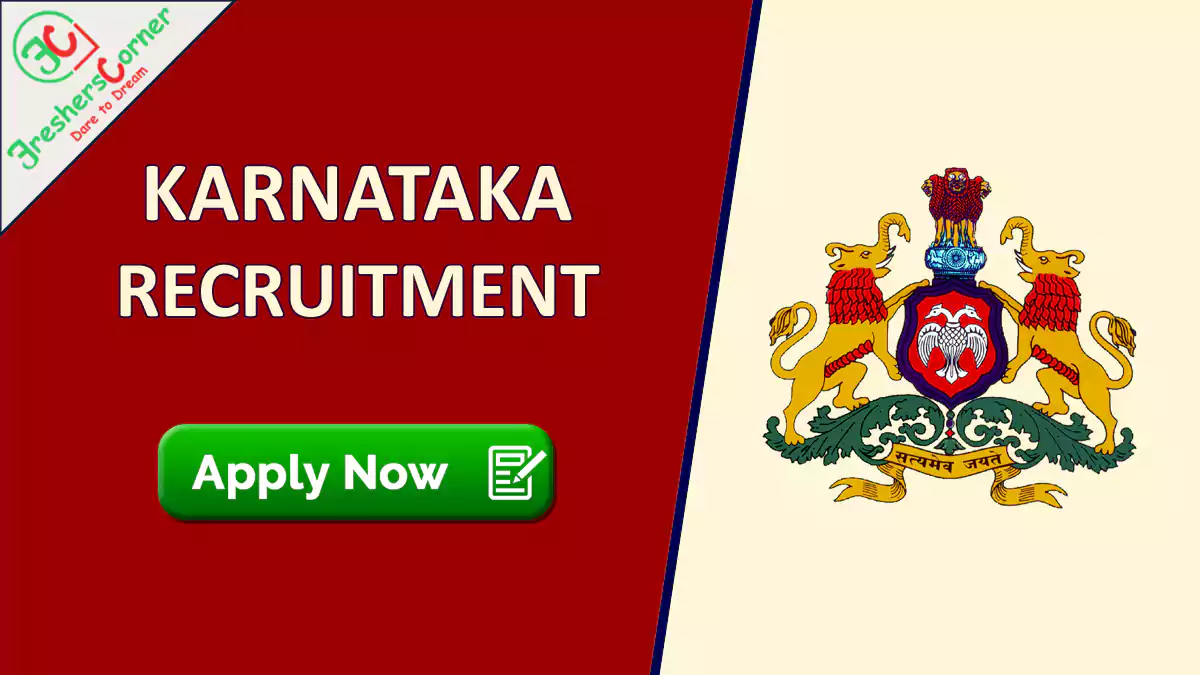 Karnataka Govt Jobs 2024 Vacancies www.karnataka.gov.in