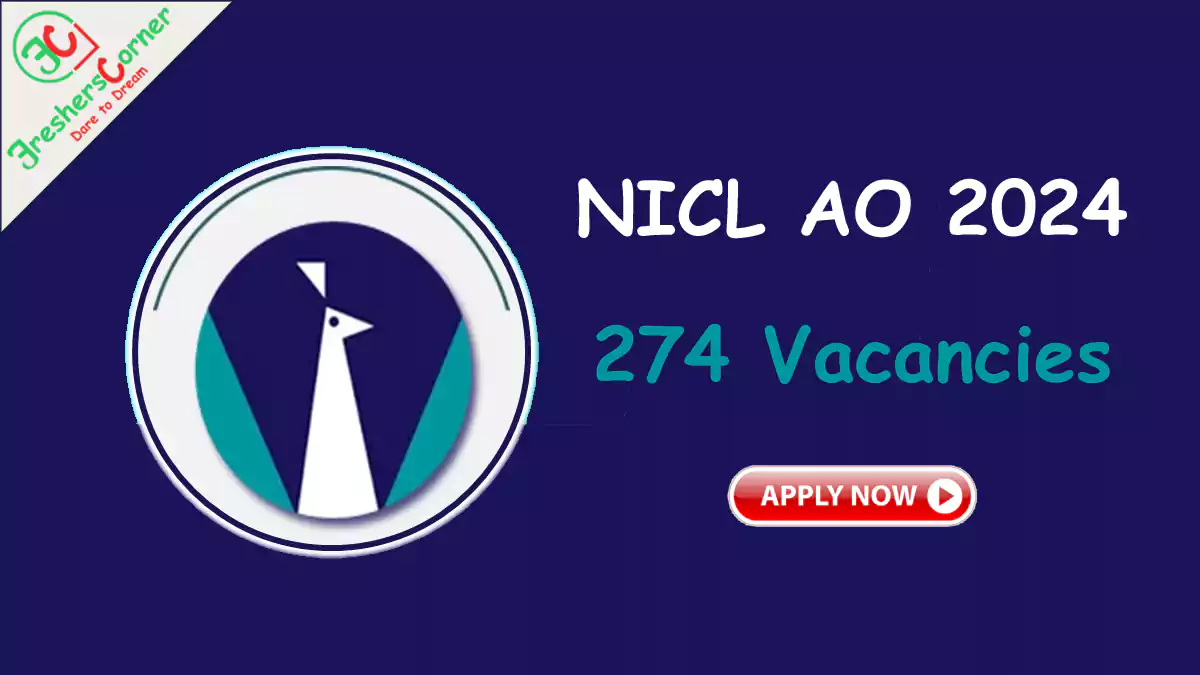 NICL AO Recruitment 2024 Apply for 274 Administrative Officer