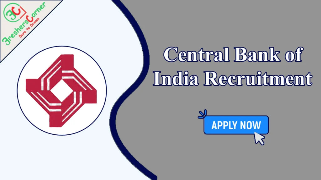 Central Bank of India Recruitment